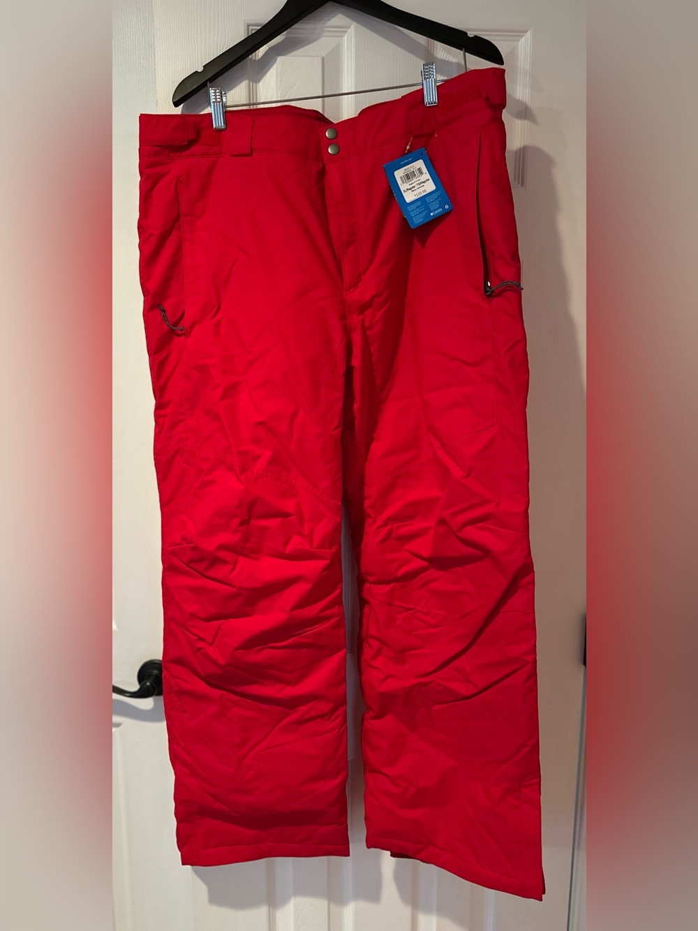 Columbia Men's Bright Red Ski Snow Pants
